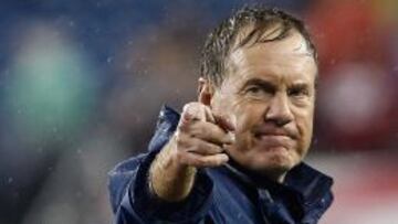Bill Belichick, el sargento de hierro de los New England Patriots.