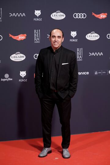 El actor y cantante Chani Martín en la gala de los Premios Feroz.