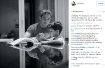 Cristiano 'O Rei' de Instagram