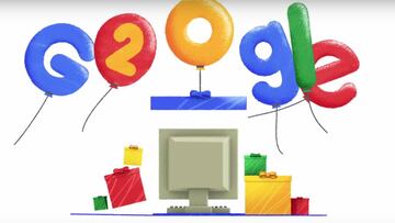 20 aniversario Google: La historia del buscador resumida en su nuevo Doodle