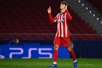 Joao Félix empató el partido para el Atlético. 2-2.