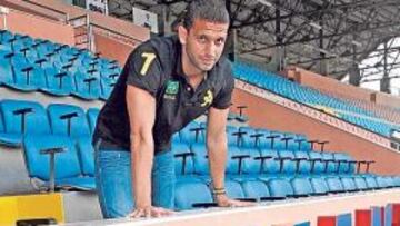 <b>PREPARADO. </b>De Souza, con ganas de agradar a la afición del Ciutat y tumbar al líder.