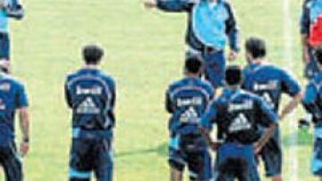 <b>CAMBIO DE ESCENARIO. </b>La plantilla vuelve a trabajar en Valdebebas después del stage de Austria.