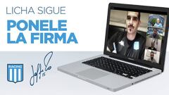 Lisandro López renueva en Racing hasta 2021