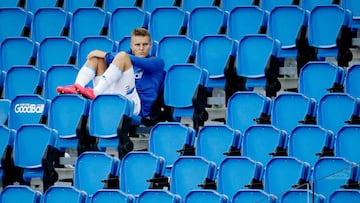 SAN SEBASTIAN, SPAIN - JUNE 24: Martin Odegaard of Real Sociedad  during the La Liga Santander  match between Real Sociedad v Celta de Vigo at the Estadio Anoeta on June 24, 2020 in San Sebastian Spain (Photo by David S. Bustamante/Soccrates/Getty Images)