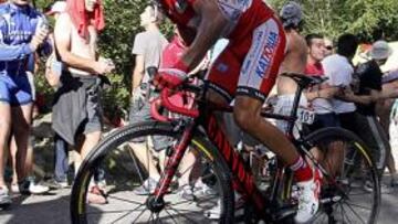 <b>INMENSO. </b>Purito Rodríguez dio una nueva muestra de su calidad en la ascensión a Ancares donde venció y arañó más segundos en su camino hacia la victoria final.