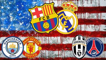 Fiesta futbolera en USA: El Clásico, United-City, PSG-Juve...