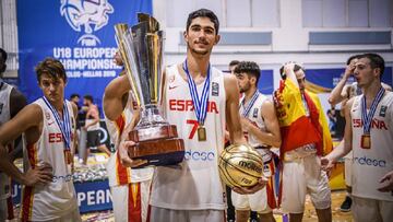 El prometedor Santi Aldama empieza mal su aventura en la NCAA: lesionado y operado