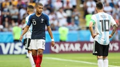 Así fue el enfrentamiento entre Argentina y Francia en el Mundial de 2018
