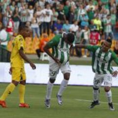 Atlético Nacional golea a Jaguares y es líder de la Liga