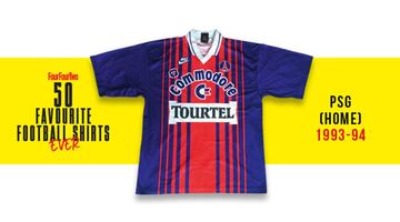 Las 50 playeras favoritas de la historia según FourFourTwo