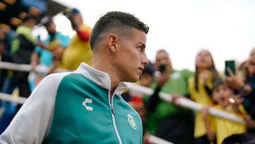 James Rodríguez se mide a Juan Carlos Osorio en la Liga MX.