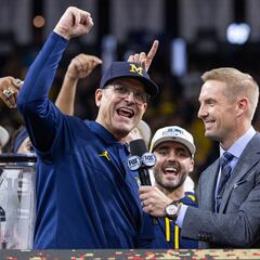Los Chargers muestran interés en Jim Harbaugh