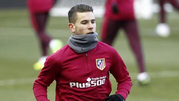 El defensa del Atlético de Madrid, Lucas Hernández.