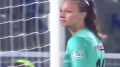 Atajada notable y tiro al palo: los dos penales que Endler protagonizó en Francia