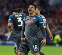 Ajax 1 - Nápoles 6: resumen, resultado y goles