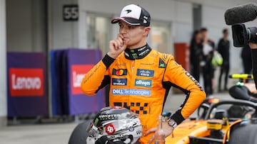 Lando Norris, en el GP de Japón.