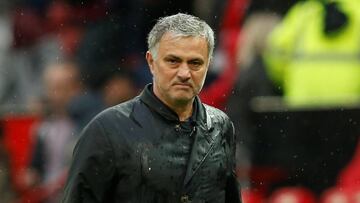 Soccer Football - Premier League - Manchester United vs West Bromwich Albion - Old Trafford, Manchester, Britain - April 15, 2018 Manchester United manager Jose Mourinho after the match REUTERS/Andrew Yates EDITORIAL USE ONLY. No use