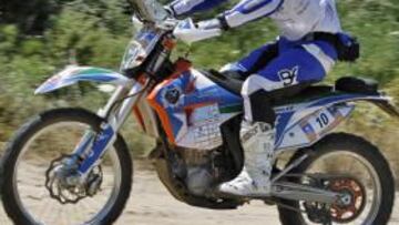 Viladoms, con su KTM.