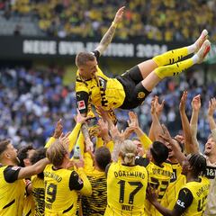 El Dortmund ya calienta para el Madrid: póker al Darmstadt