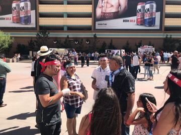 Las imágenes del gran ambiente del Canelo vs Chavez Jr.