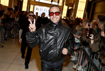 Andy Hurley y Pete Wentz durante los premios iHeartRadio Music Awards 2024 celebrados en el Dolby Theatre de Los Ángeles.