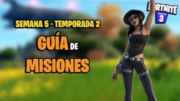 Desaf&iacute;os y misiones de Fortnite Temporada 2 - Semana 5: todas las soluciones y recompensas