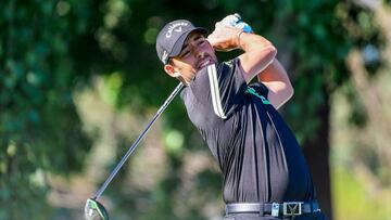 Pablo Larrazabal durante la primera jornada del Abierto de China. 