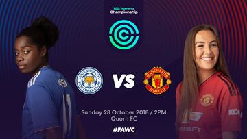 El Leicester femenino aplaza su partido contra el United