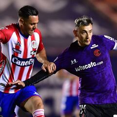 Atlético San Luis y Toluca empataron en la fecha 10 del Guardianes 2021
