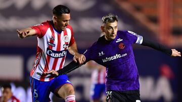 Atlético San Luis y Toluca empataron en la fecha 10 del Guardianes 2021