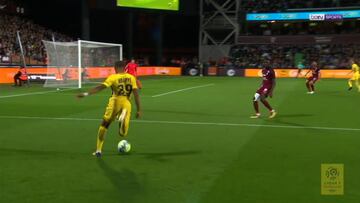 Mbappé se vistió de Modric: ¡bellísimo centro con el exterior!