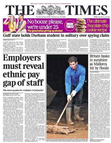 La prensa mundial, rendida ante la solidaridad de Nadal: "Eterno número uno"