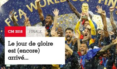 "El día de gloria ha llegado"