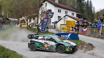 Neuville lleva los colores de Breen al liderato en Croacia