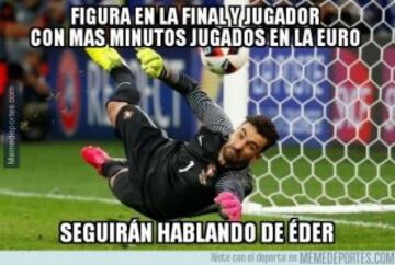 Los mejores memes de la final de la Euro entre Portugal y Francia