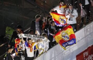 Las celebraciones del campeón