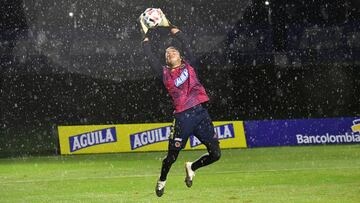 Así entrenaron los arqueros de la Selección antes de Venezuela