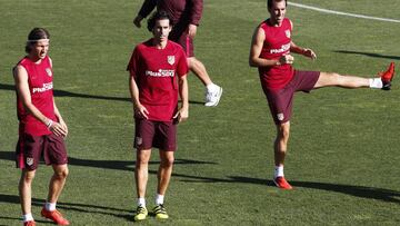 Filipe, Tiago y God&iacute;n, tres destacados de la pretemporada del At&eacute;tico 2015-16.