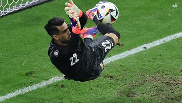 After Cristiano Ronaldo had missed from the spot in extra time against Slovenia, the Porto stopper saved all three penalties he faced in the shootout.
