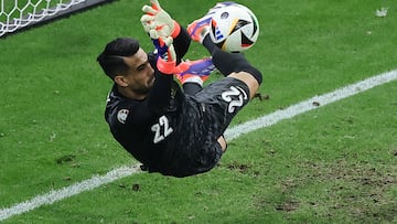 After Cristiano Ronaldo had missed from the spot in extra time against Slovenia, the Porto stopper saved all three penalties he faced in the shootout.
