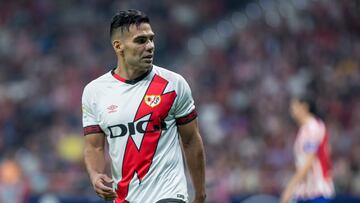 Falcao vuelve a las canchas en la derrota del Rayo Vallecano