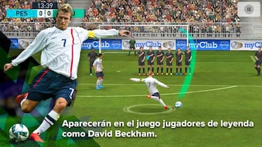 Ya puedes bajar gratis PES 2018 para móviles con Beckham en portada
