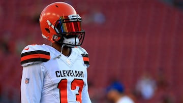 El wide receiver de los Browns sufrió una rotura de ligamentos en la semana 7 de 2020 y su progreso le permitirá iniciar el training camp.