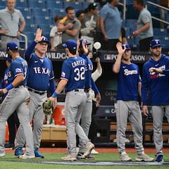 Rangers vs Rays summary online: stats, scores and highlights | MLB Wild Card Game 1 highlights