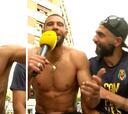MVP de la final y de la fiesta: el speech de Capoue perjudicado que dejó a Albiol a cuadros