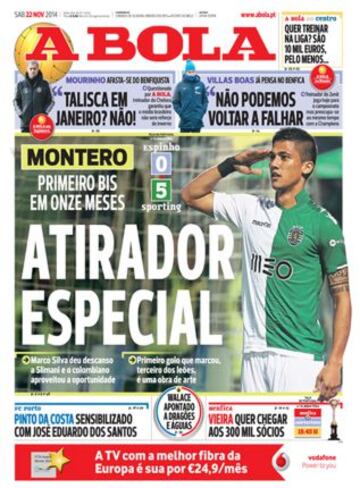 Portadas de la prensa deportiva