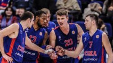 El CSKA se conjura antes del &uacute;ltimo partido de Euroliga.