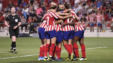 El Atlético volvió a ganar ante el Logroño.