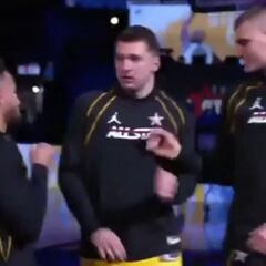 Es una estrella de la NBA pero no se libra de los vaciles: lo que le hizo Curry a Doncic...